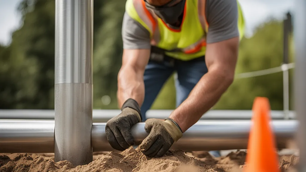 Installing Fence Posts: A Crucial Step in Glass Fencing