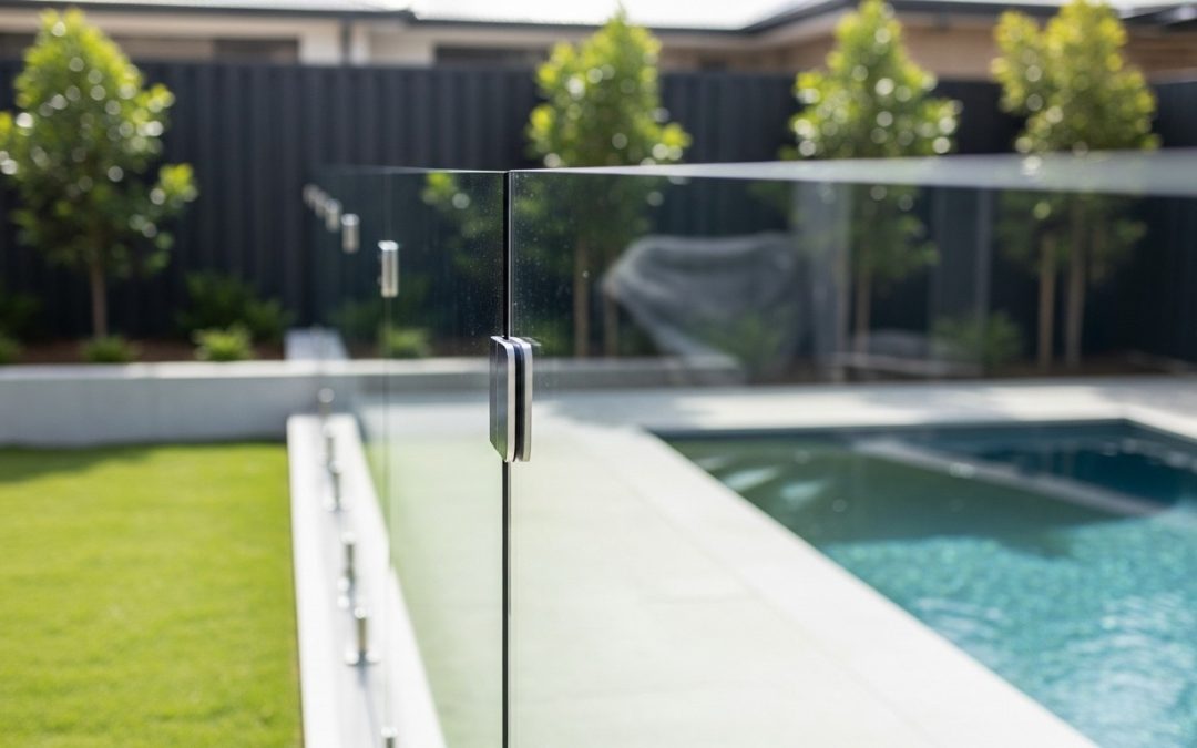 glass fencing installation