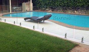 We use premium quality Boresi clamps and spigots for extra durability in your frameless pool fence