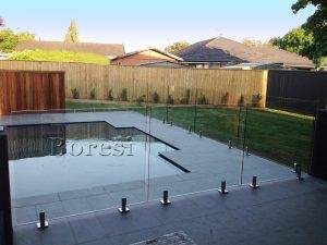 Frameless glass pool fence installed for a client in Adelaide suburbs