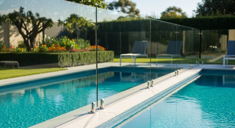Swimming Pool Glass Fence