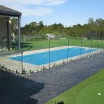 Frameless glass pool fencing, Adelaide installation