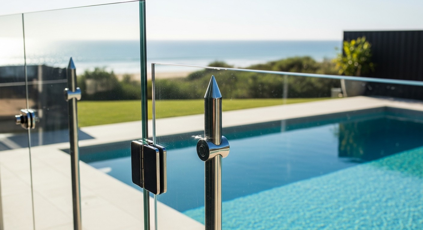 Coastal Maintenance: Protecting Glass Pool Fencing from Salt Air in Adelaide’s Beachside Suburbs