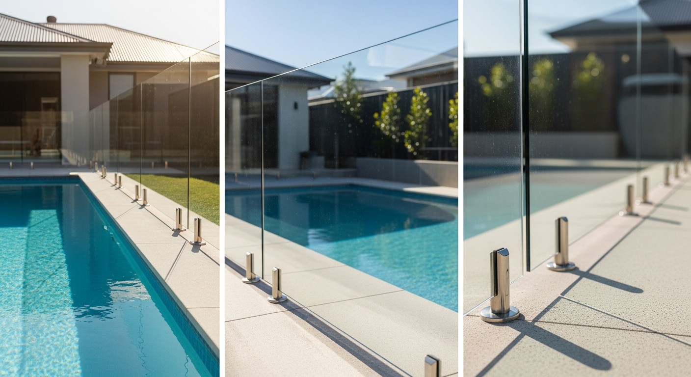 How thick does pool glass need to be?
