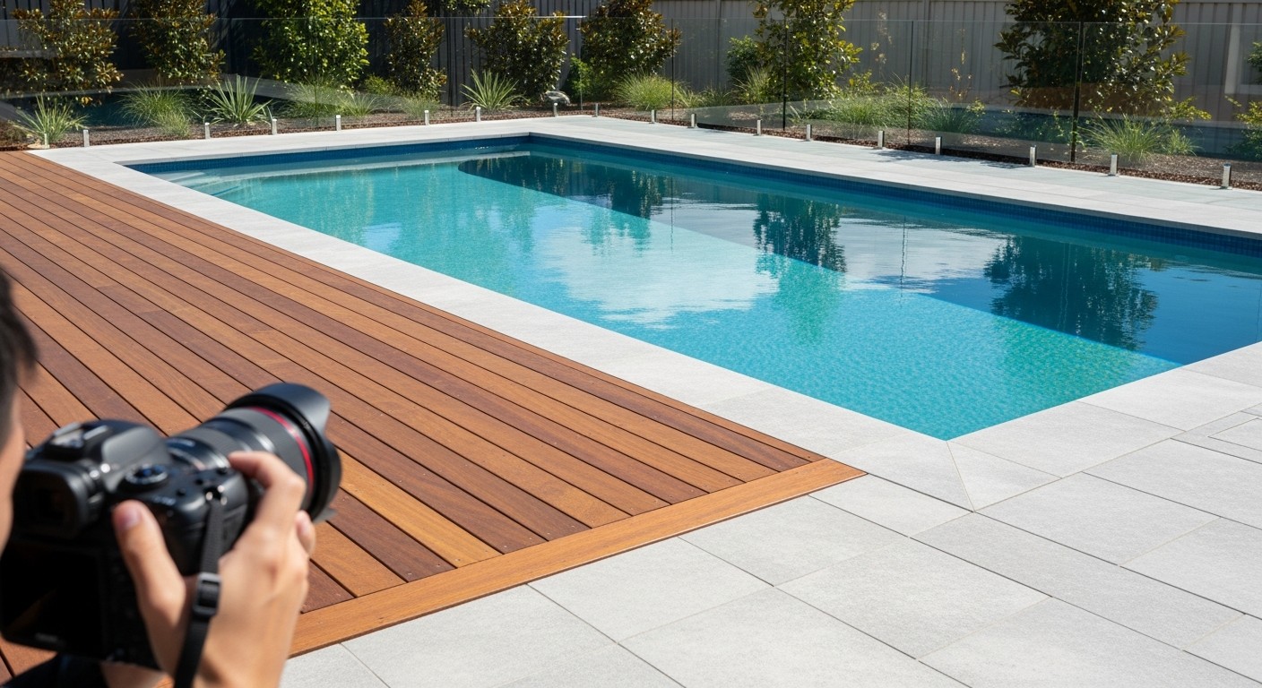 Installing Glass Pool Fencing on Timber Decking vs. Concrete Paving in Adelaide