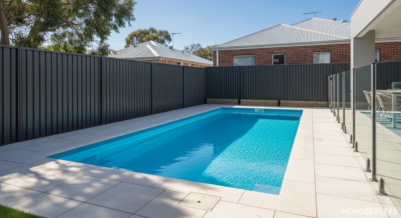 What is the alternative to glass pool fencing?